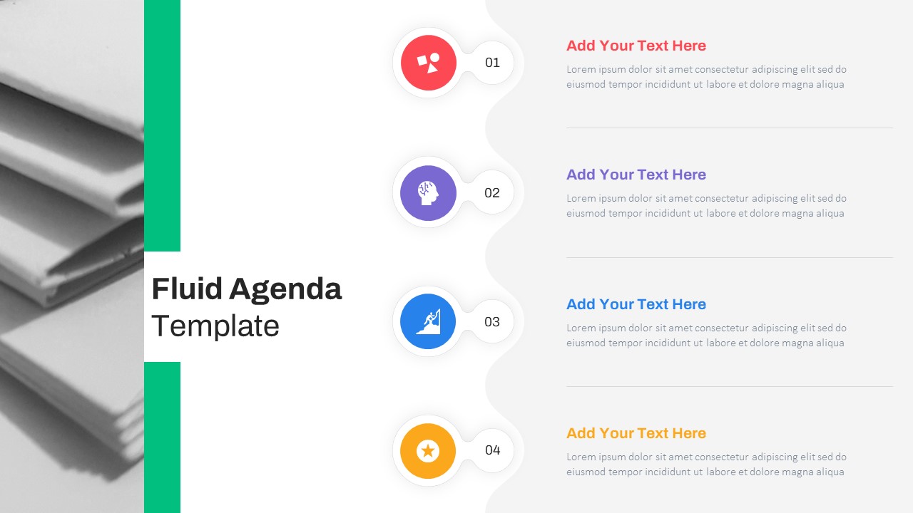 Agenda Slide Template