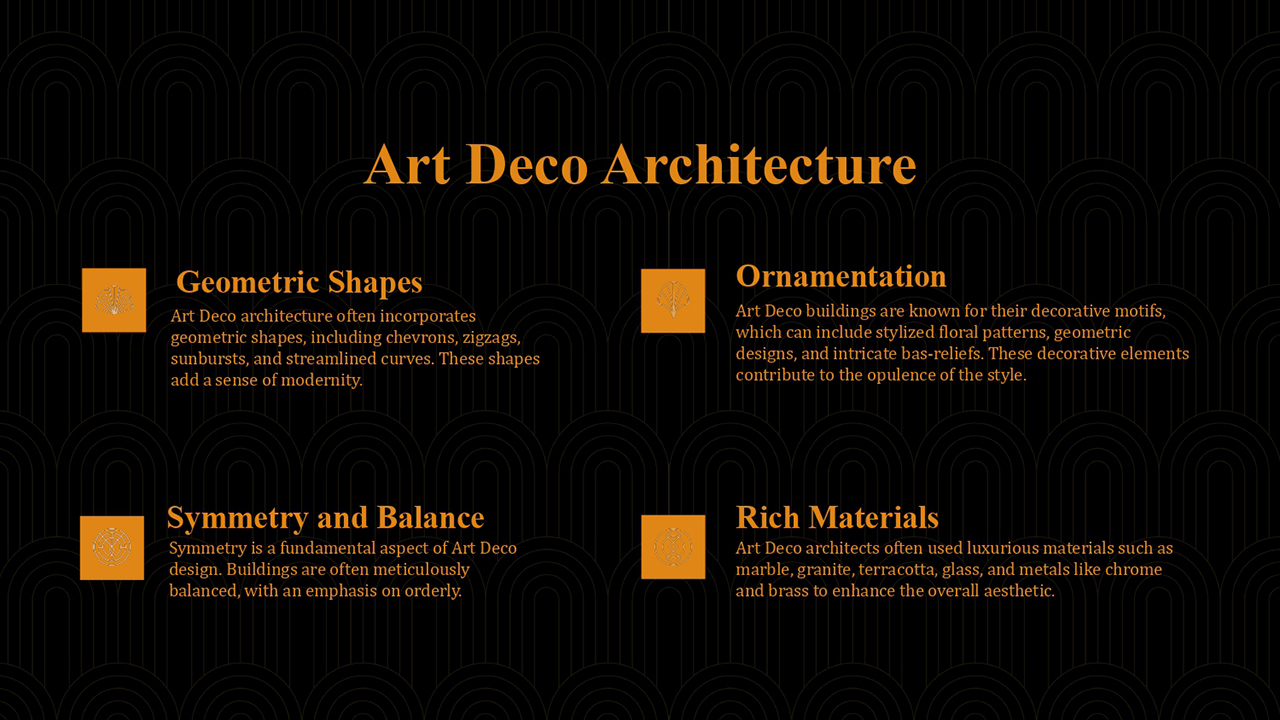 Art Deco Presentation Theme 0003