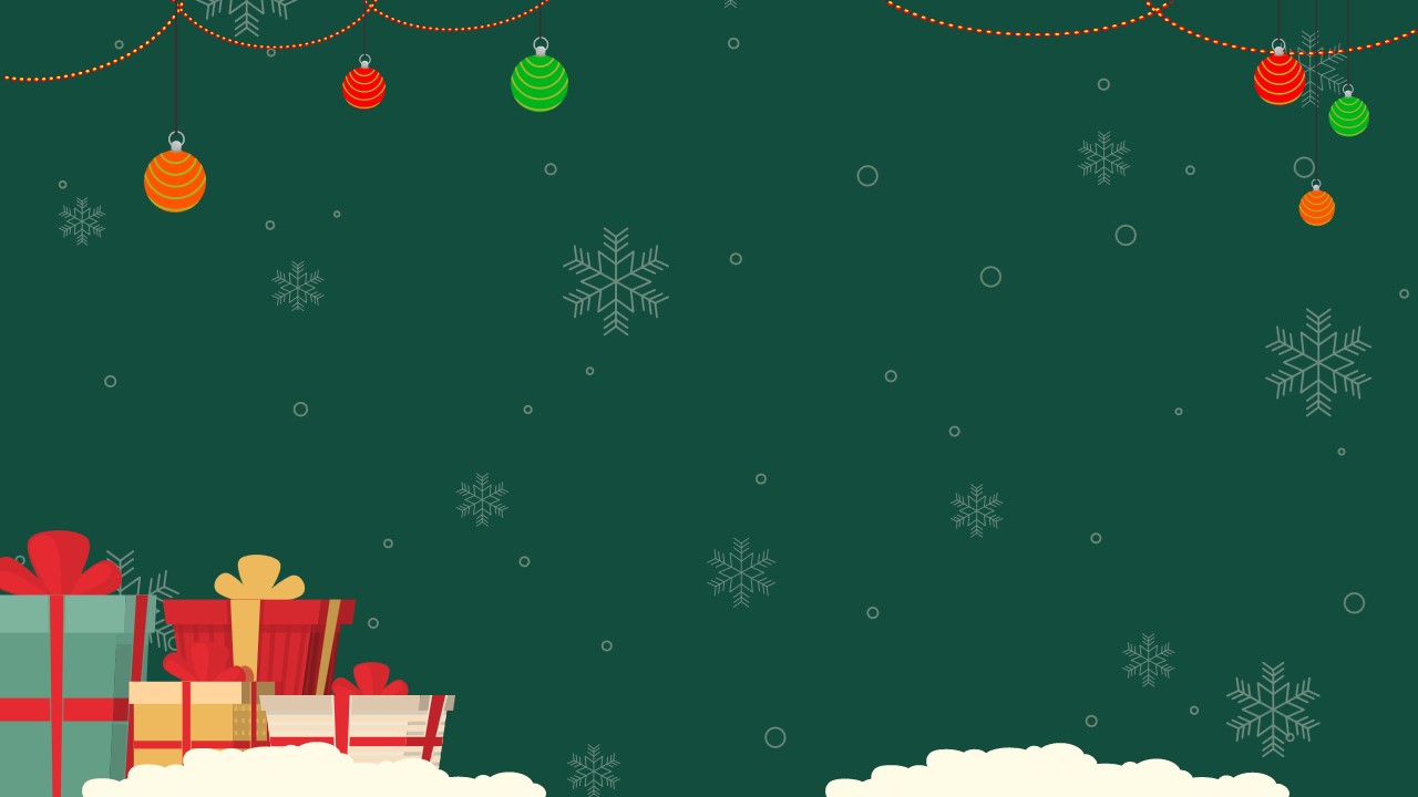 Christmas Slide Template