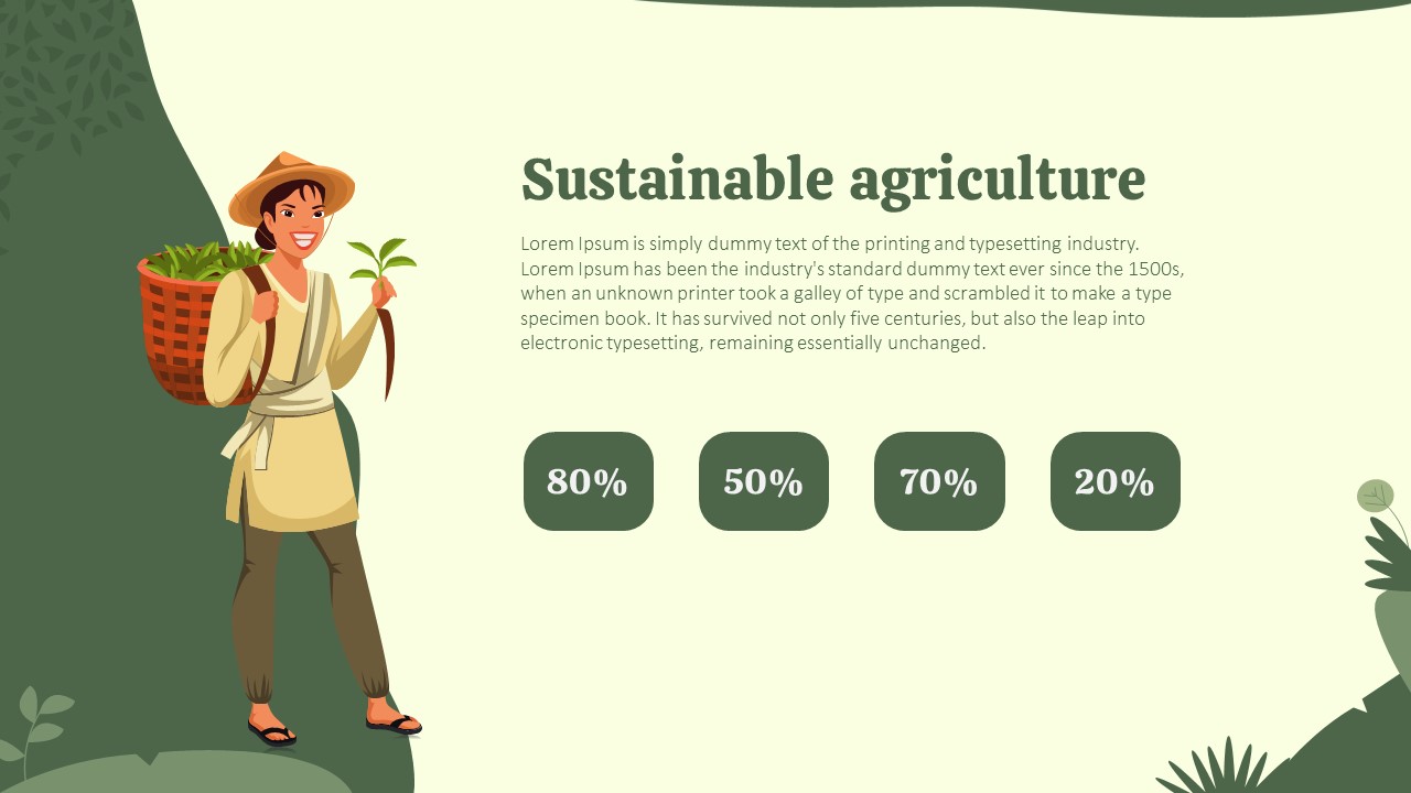 Presentation Template Agriculture 4