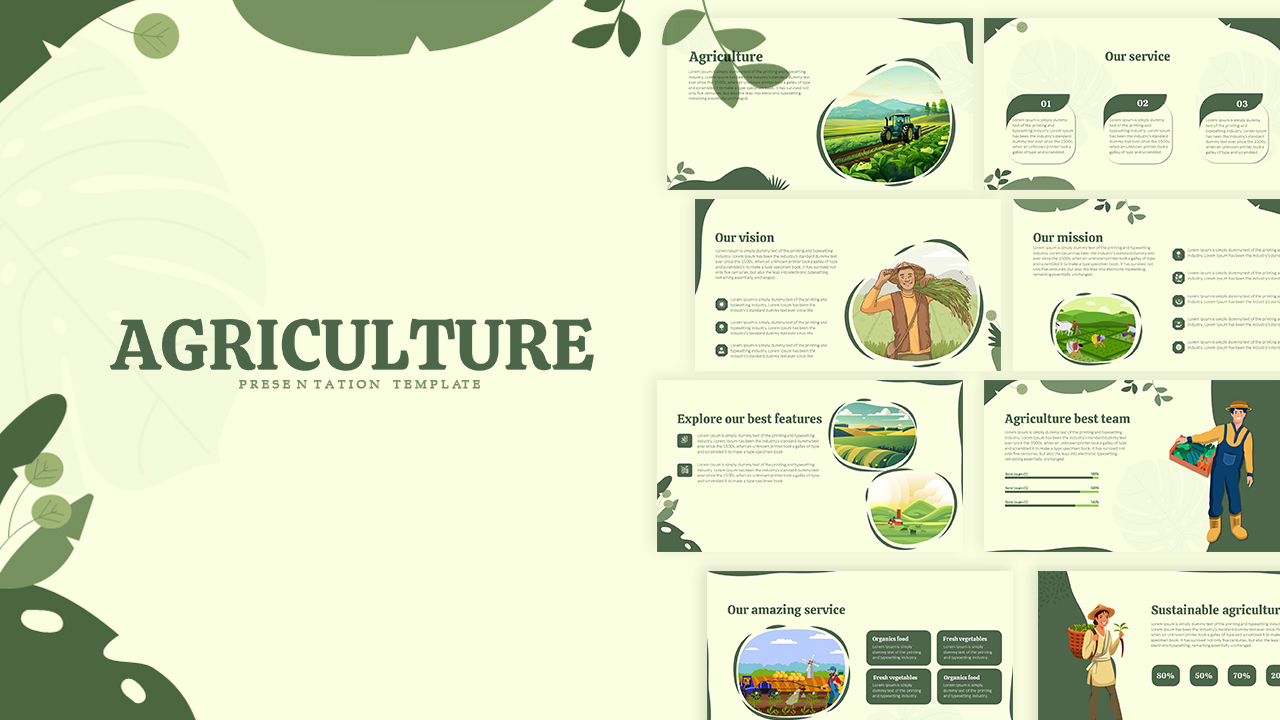 Presentation Template Agriculture