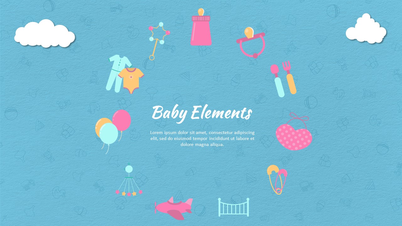 Baby Shower Slide Template 12