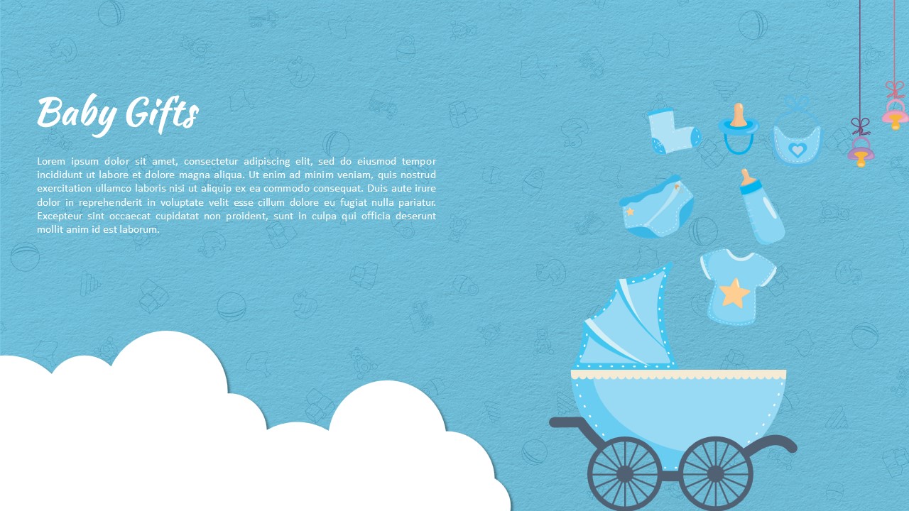 Baby Shower Slide Template 14