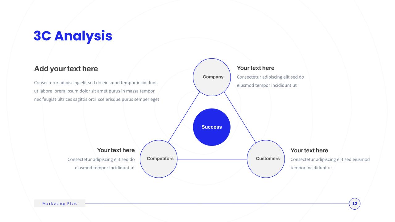 Marketing Plan Slide Template Simple 14