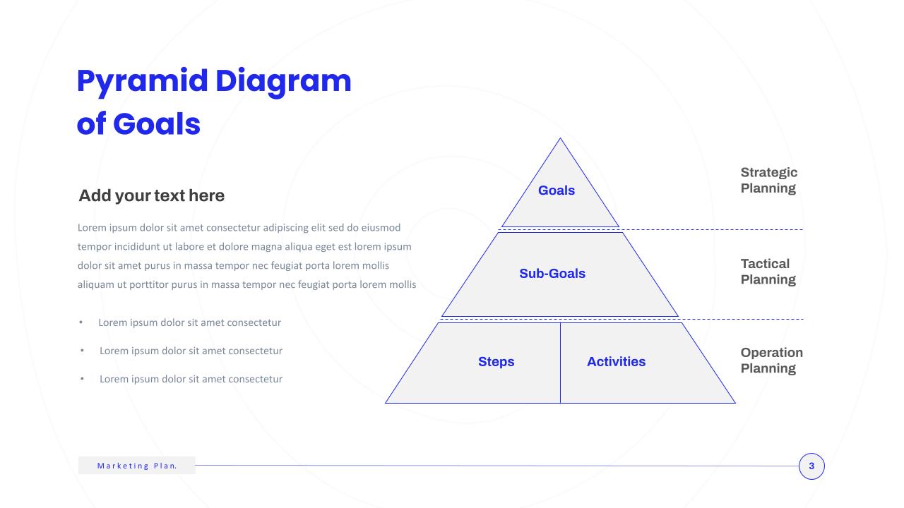 Marketing Plan Slide Template Simple 5