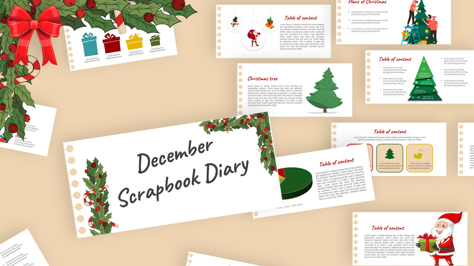 Scrapbook Dairy Template 1