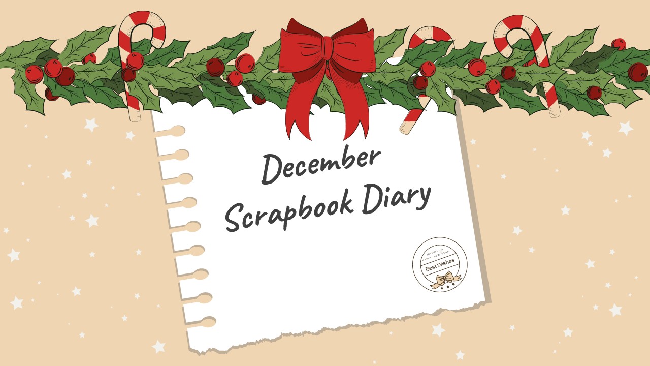 Scrapbook Dairy Template 2