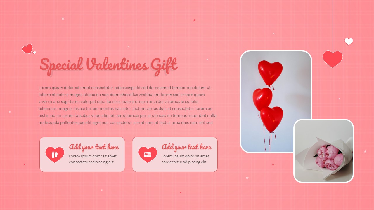 Valentines Day Slide Template 4